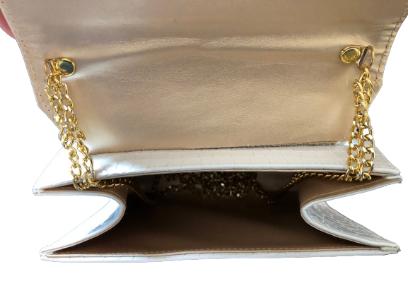 Vikenzo Fashion small handbags, synthetic leather – Gold, Silver – handbag product view 5 of 7