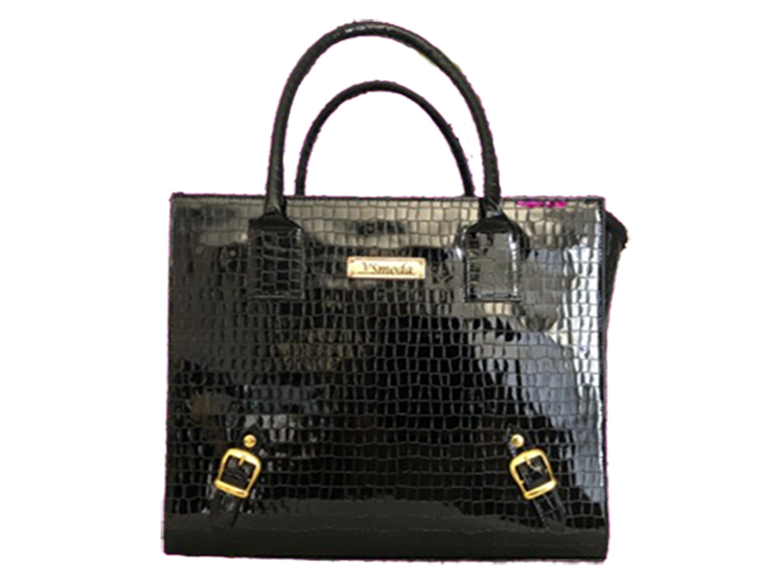 Vikenzo handbags quality synthetic leather – Black, Dark blue – handbag product view 2 of 5