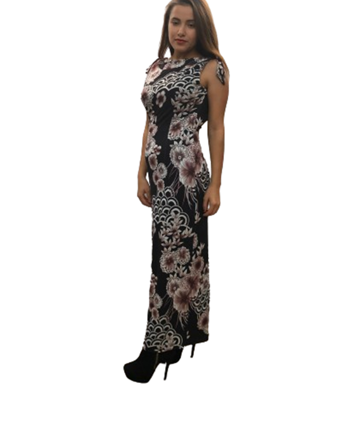 robe – sans manches, col U – vue produit robe 3 sur 5