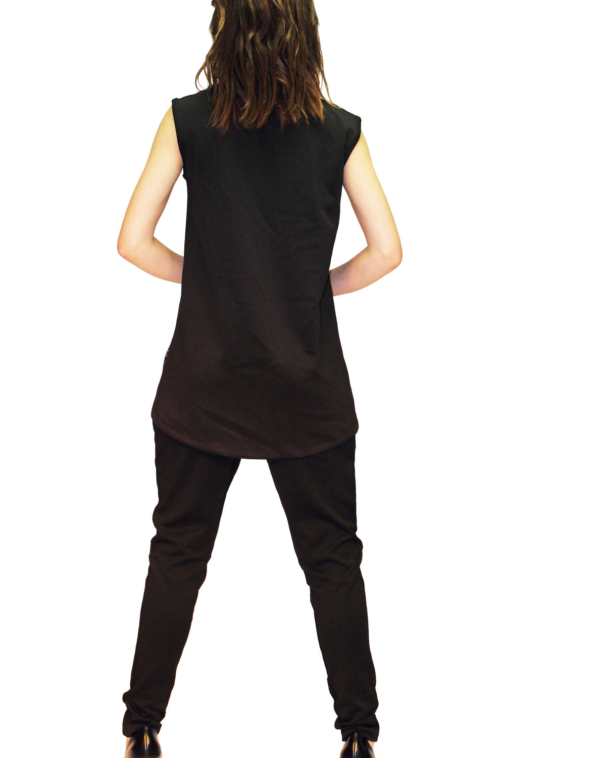 tunique – sans manches, col U · TQ-0039 – vue produit tunique 4 sur 4